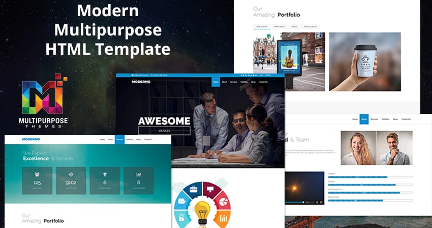Premium HTML Website Templates